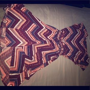 Mini dress stretchy braided waist band